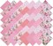 Pink Charm Pack for Quilting – 42 Precut 5"x5" Cotton Fabric Squares for Sewing, Patchwork, DIY Crafts